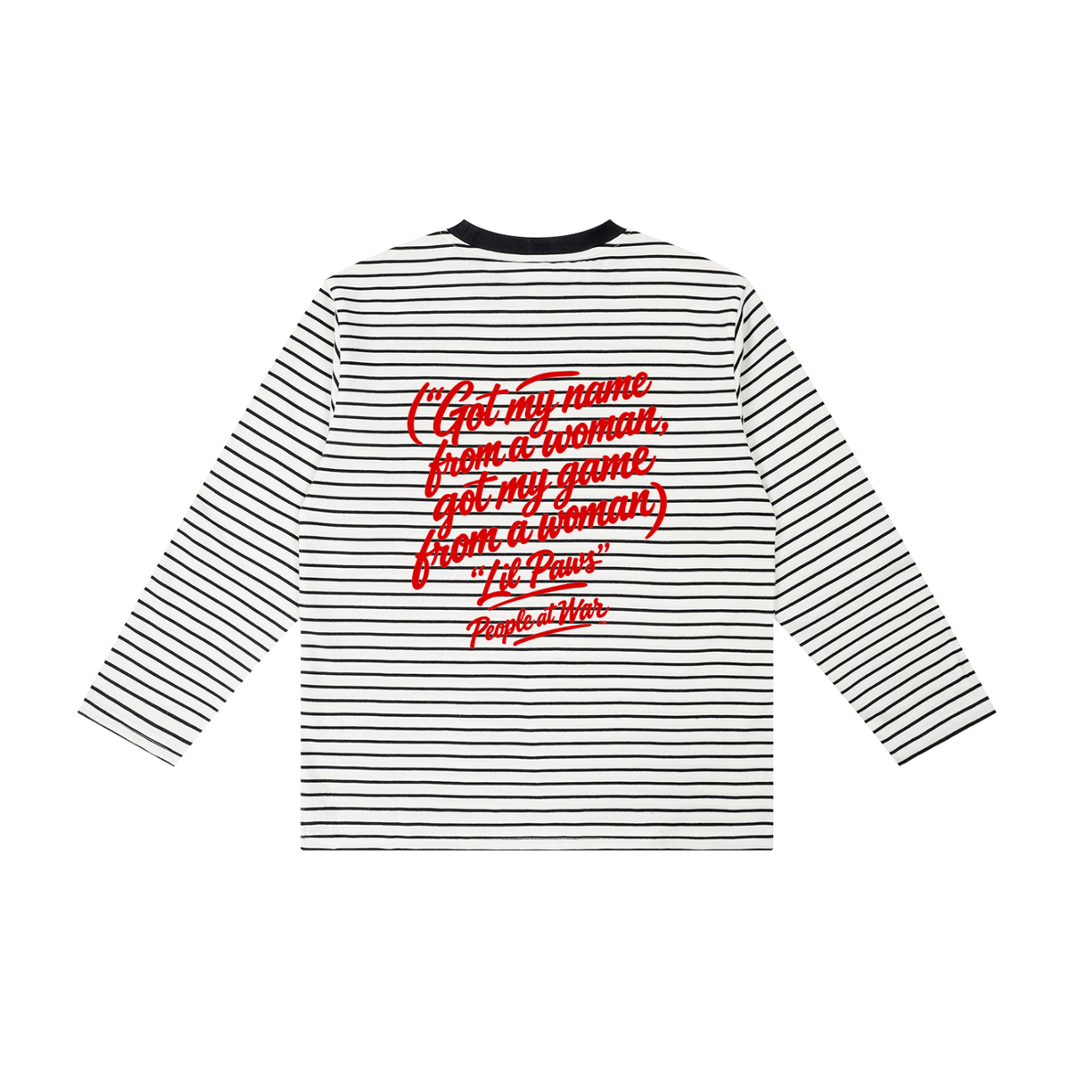 BOYS LIL PAW$ - Kid's Striped Long Sleeve T-Shirt