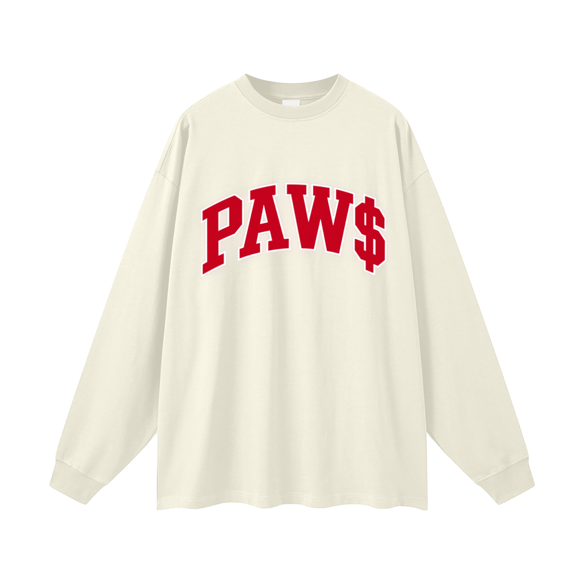 Oversized Unisex Long Sleeve (PAW$) T-Shirt