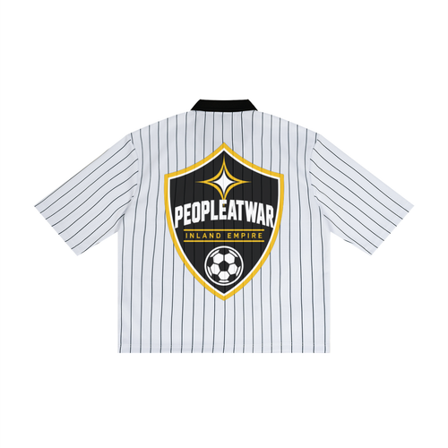 PAW$ “951” Pinstripe Collared Soccer Jersey