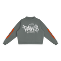 Wmns PAW$ Essential Fleece Mock-Neck Crew Sweatshirt