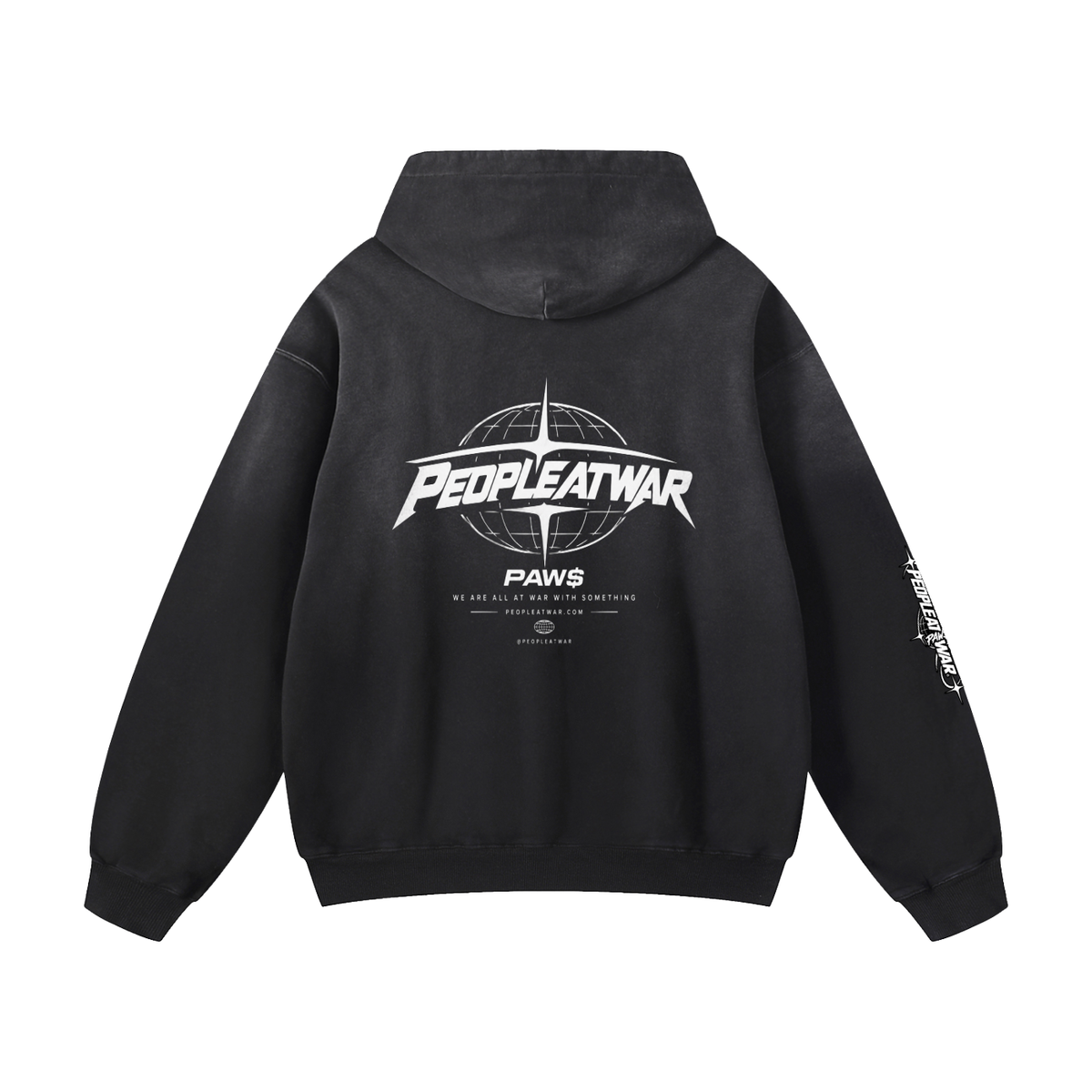 Heavyweight Sunfade Oversized PAW$ Hoodie