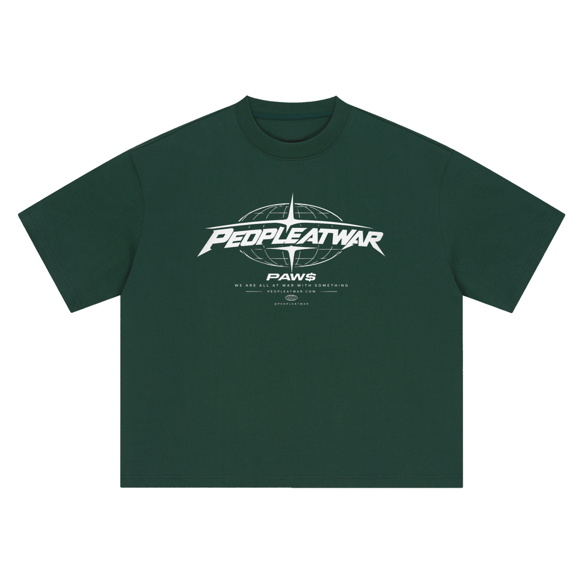 Boxy PAW$ Oversized T-Shirt