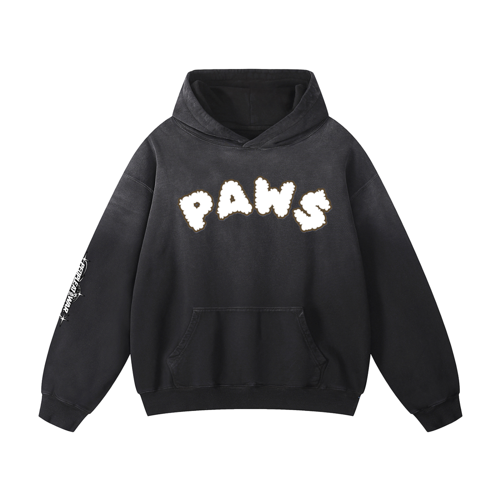 Heavyweight Sunfade Oversized PAW$ Hoodie