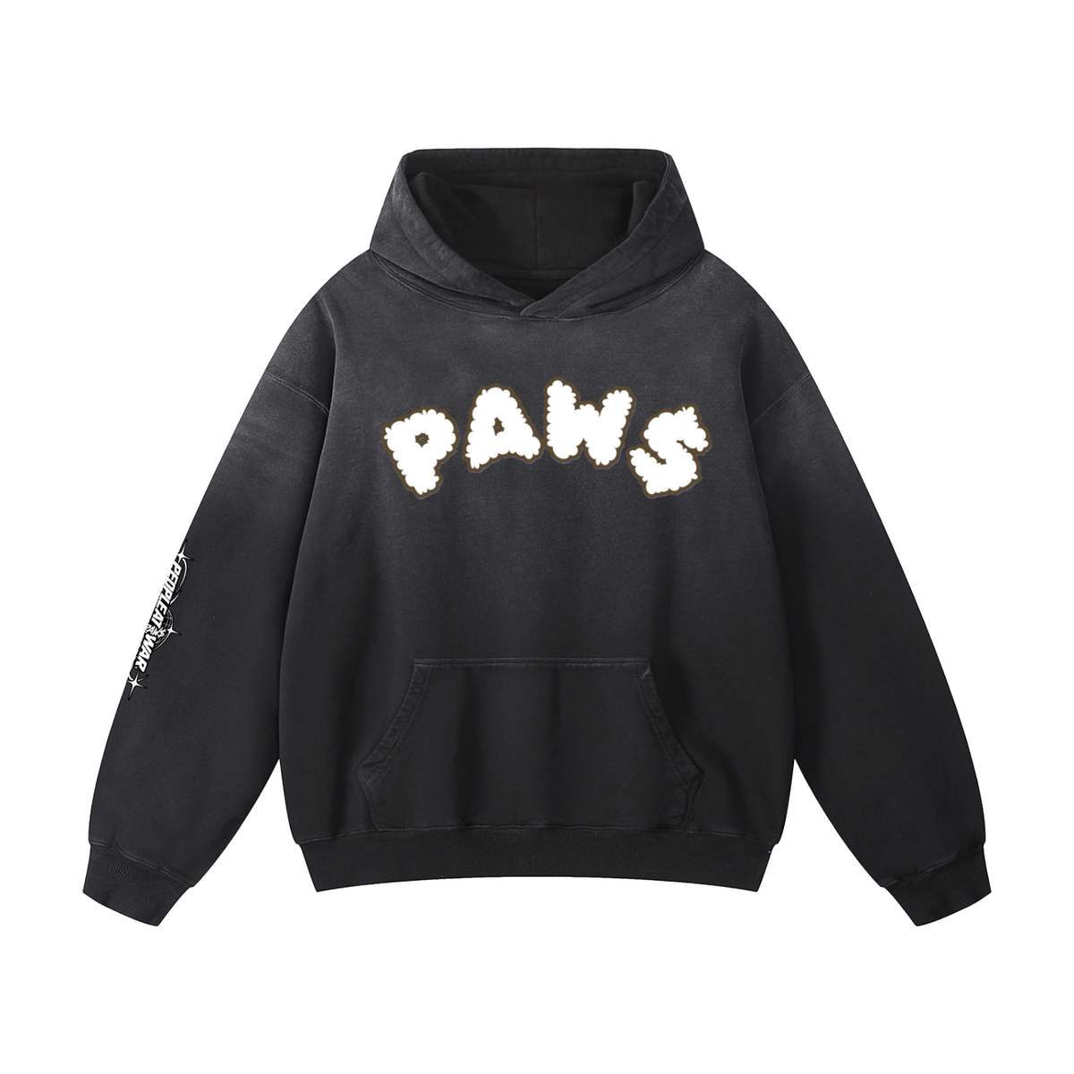 Heavyweight Sunfade Oversized PAW$ Hoodie
