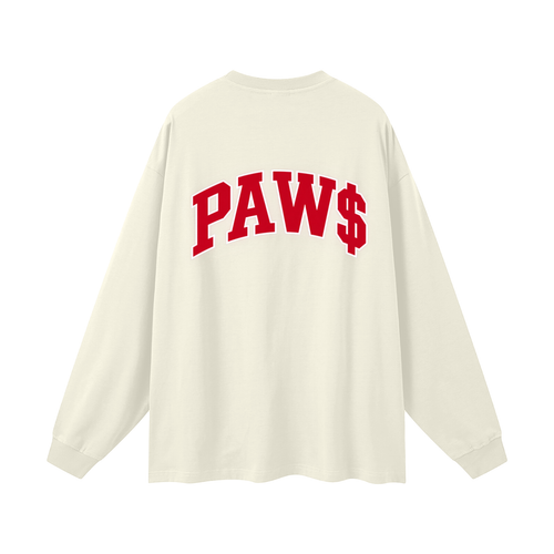 Oversized Unisex Long Sleeve (PAW$) T-Shirt