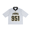 PAW$ “951” Pinstripe Collared Soccer Jersey