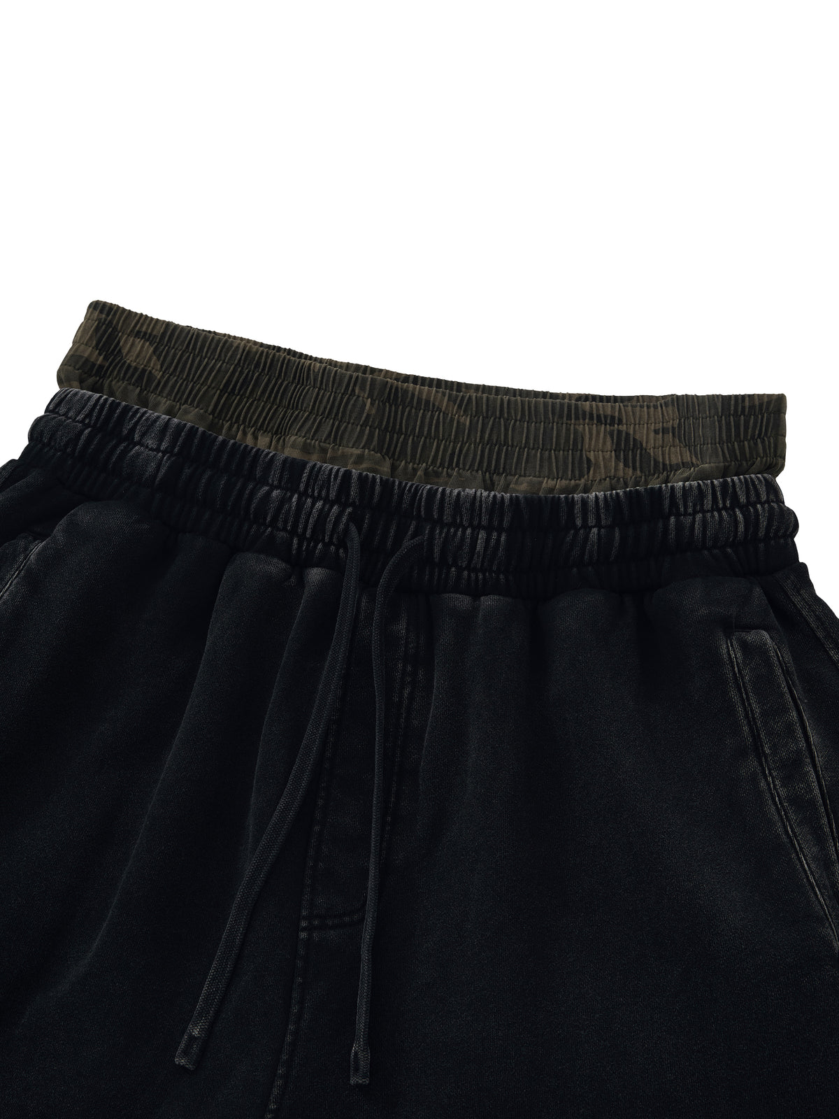 Boxer Brief Waist/Wide Leg Shorts